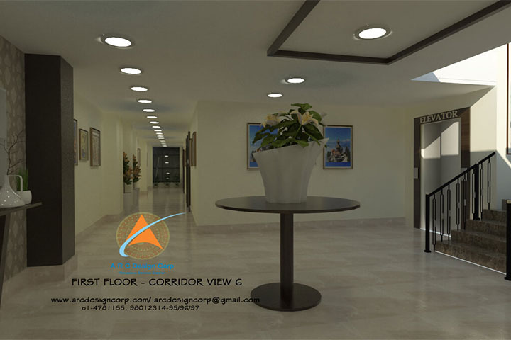 First Floor Corridor-View-2