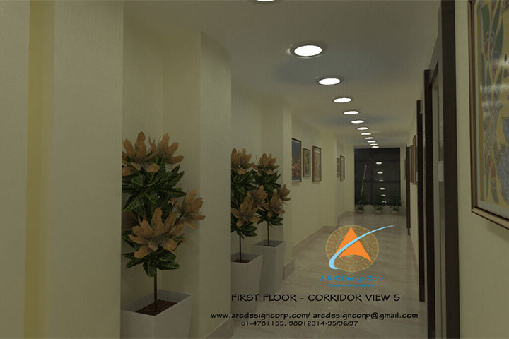 First Floor Corridor-View-1