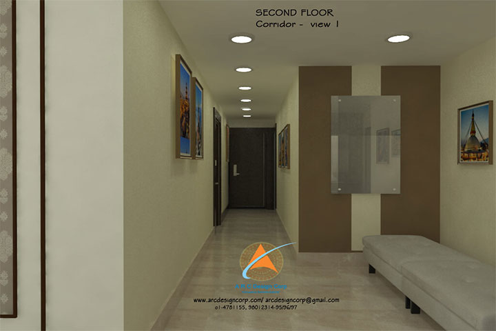 Second Floor Corridor-View-1